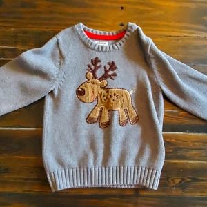 Boys Reindeer Sweater